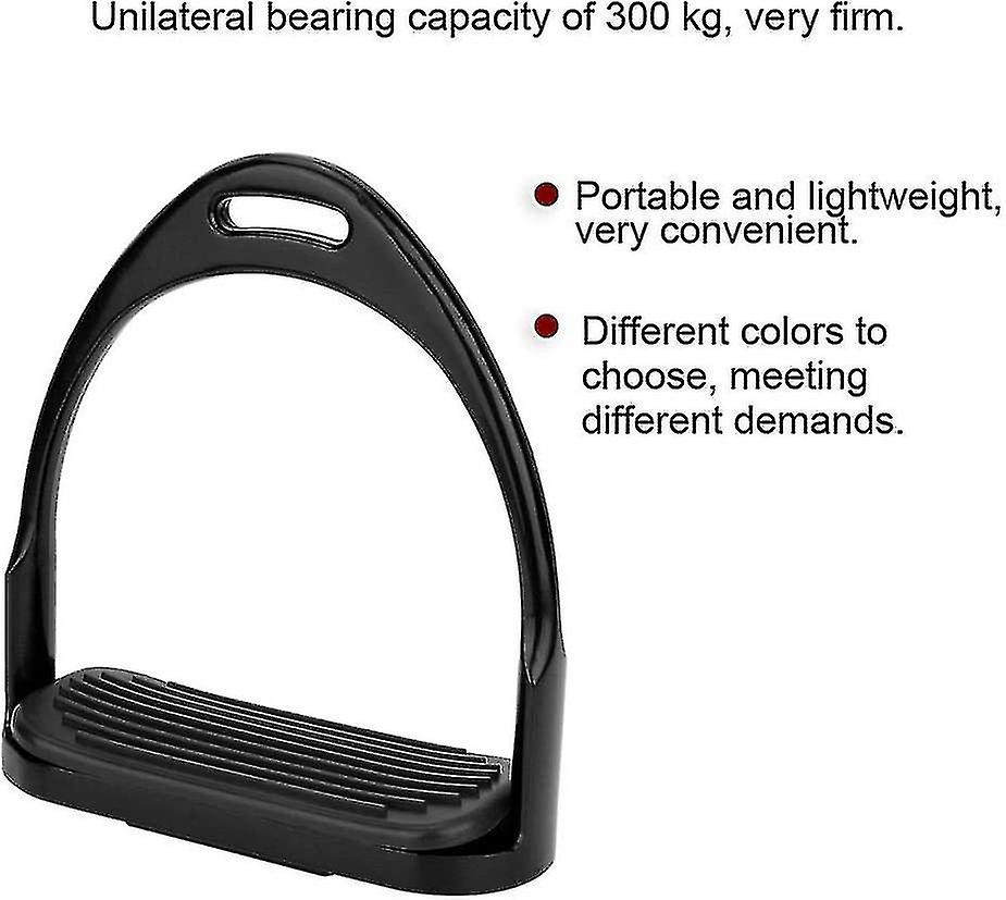 Aluminum Stirrup， Colorful Horse Riding Stirrup Anti-rust Lightweight Equestrian Stirrup
