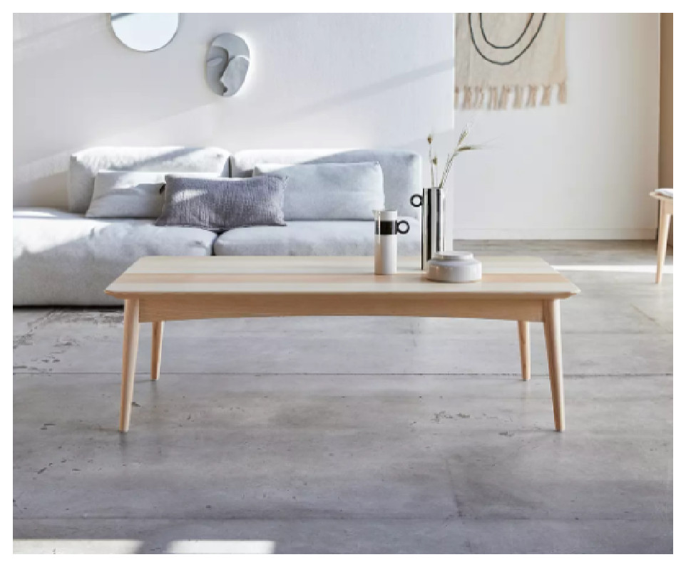 French Olive Coffee Table  Tikamoon Josef   Midcentury   Coffee Tables   by Oroa   Distinctive Furniture  Houzz