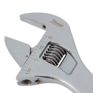 MW 8 in. Wide Jaw Adjustable Wrench 48-22-7508