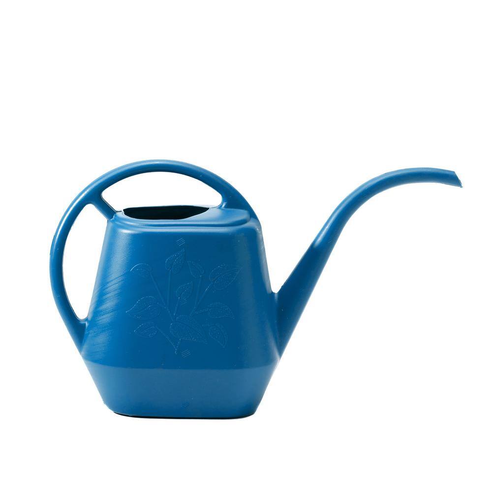 Bloem Aqua Rite 1.1 Gal. (144 fl. oz.) Classic Blue Watering Can JW41-33