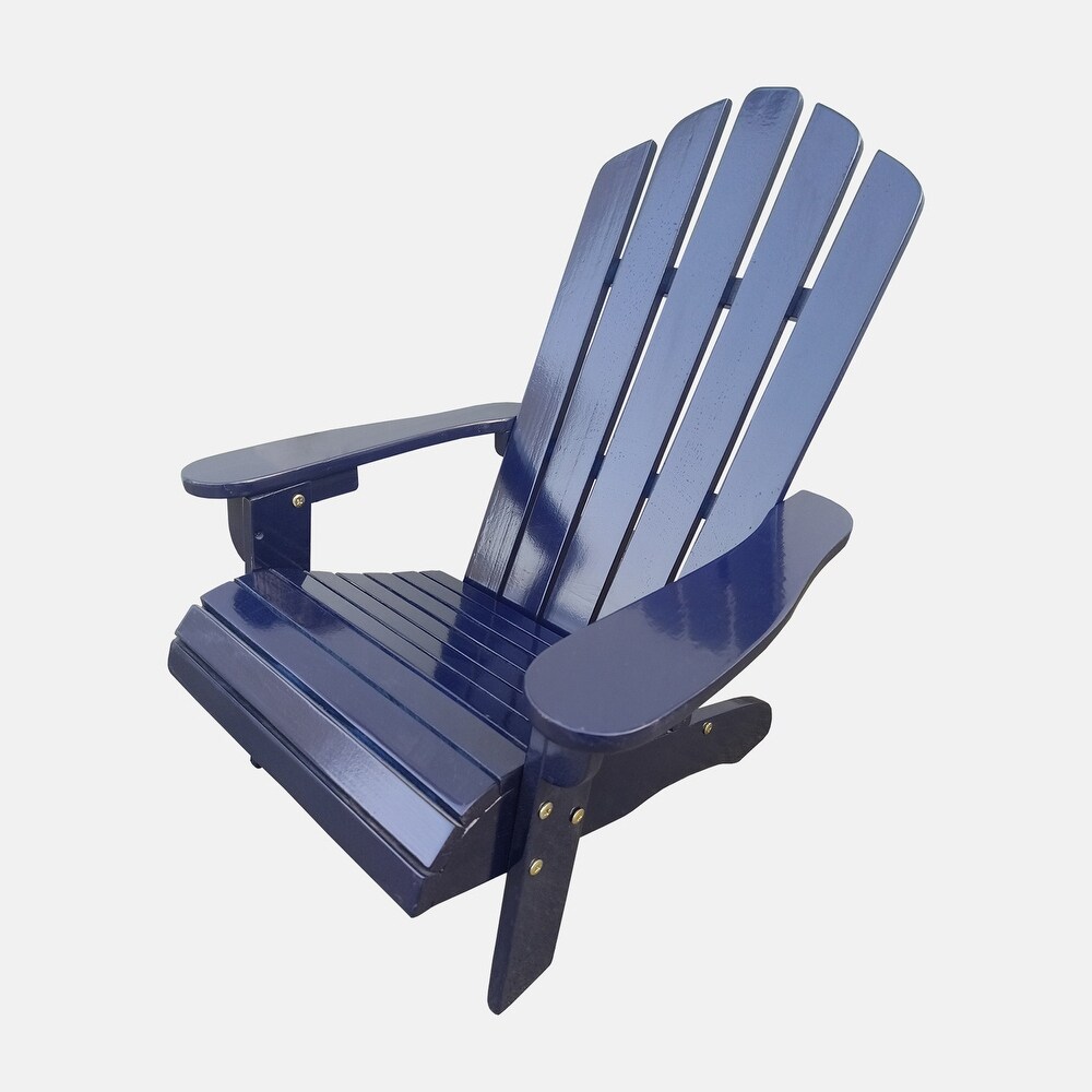 Outdoor or indoor Wood children Adirondack chair