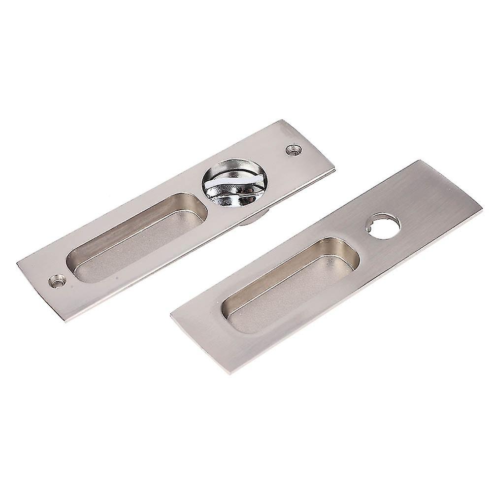 Sliding Door Lock Indoor Balcony Bathroom Cabinet Pull Handle Concealed Door Lock