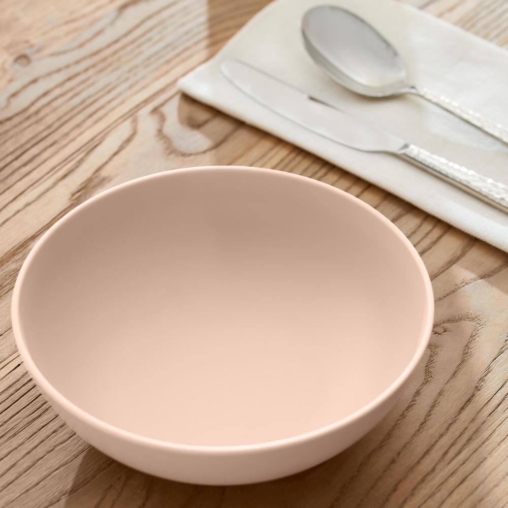 StyleWell Taryn Melamine Dinner Bowls in Matte Aged Clay (Set of 6) AA5449ACL