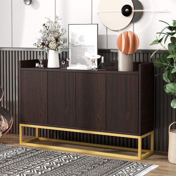 Merax Modern Sideboard Buffet Cabinet with Large Storage Space