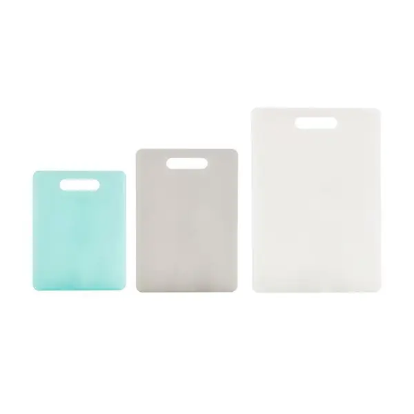 Farberware 3-Piece Multicolor Plastic Cutting Board Set