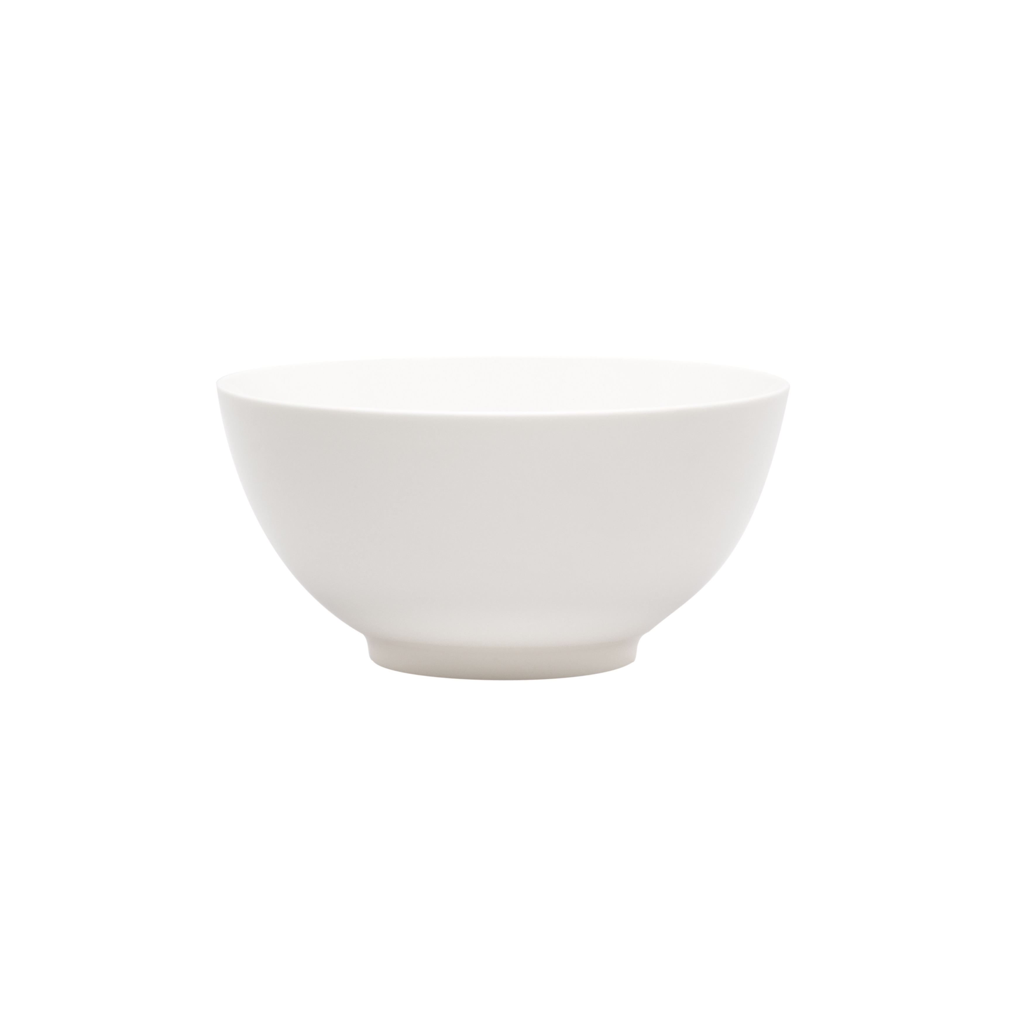 Red Vanilla Every Time White 9.25 in. Salad Bowl