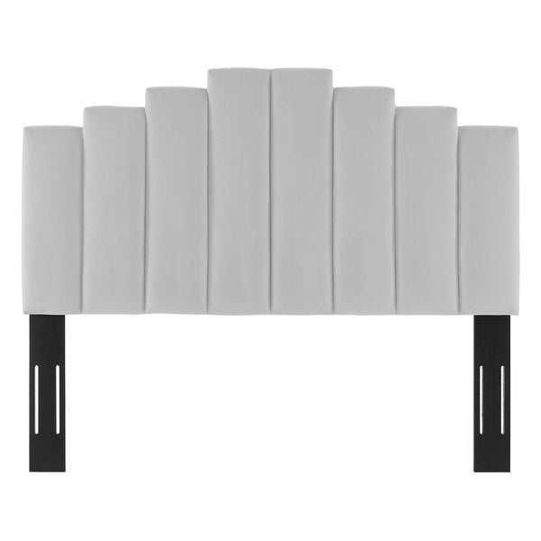 Noelle Performance Velvet Twin Headboard - - 32876284