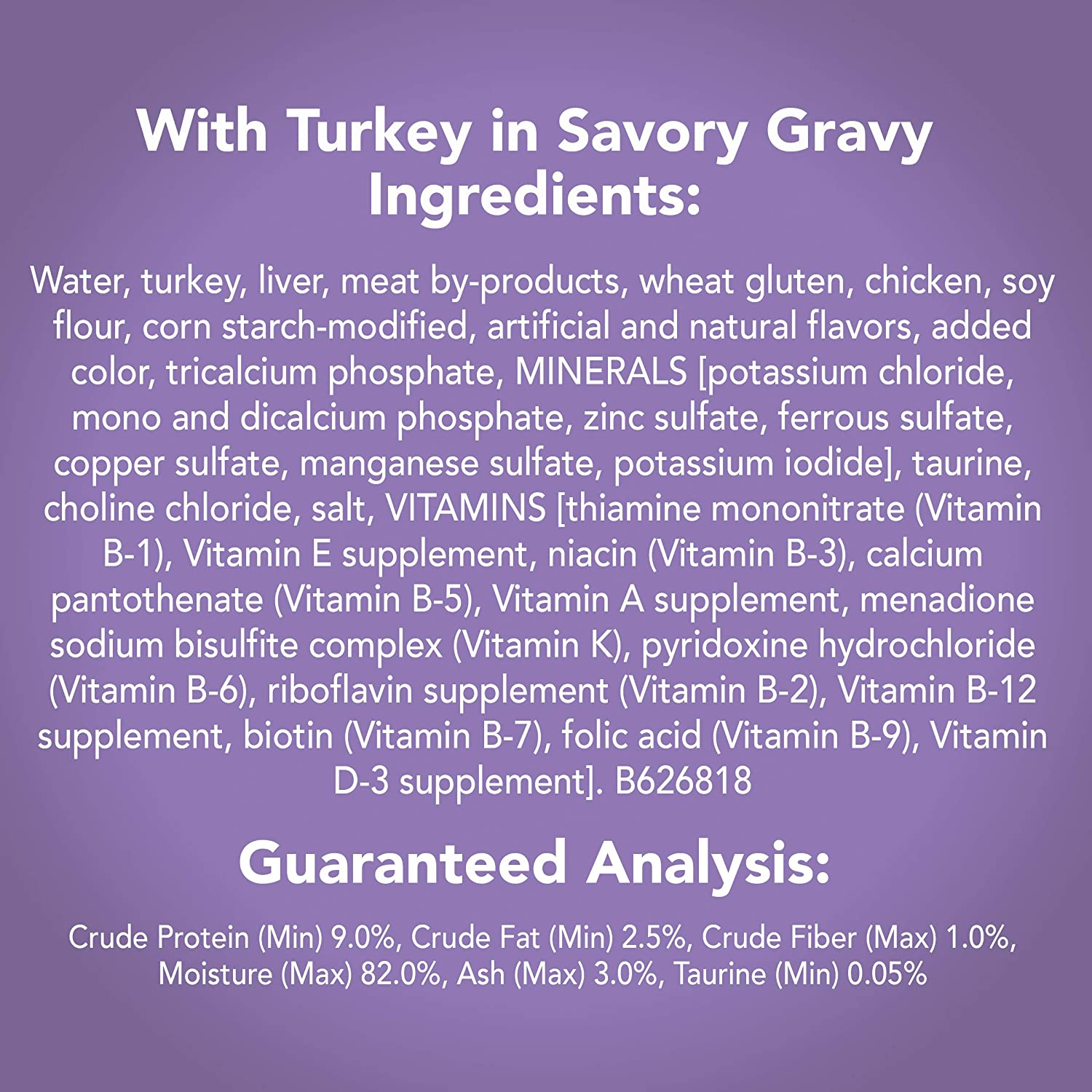 Purina Friskies Gravy Wet Cat Food Extra Gravy Chunky With Turkey in Savory Gravy - (24) 5.5 oz. Cans