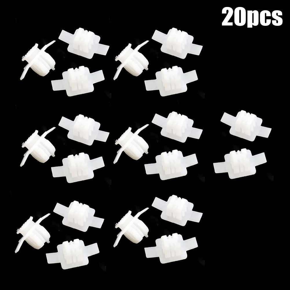 20PCS Wheel Arch Trim Clips Surround Exterior Front Wing For Honda Civic CRV