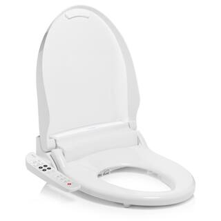 Brondell Swash Select BL67 Sidearm Electric Bidet Seat for Round Toilets in White BL67-RW