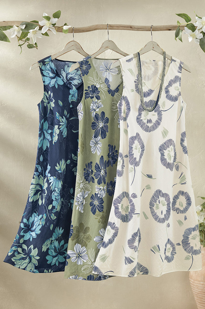 Summer Ease Pansy Dress