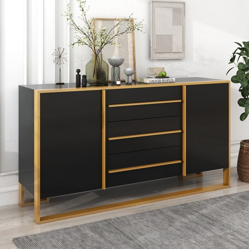 Modern Sideboard Buffet Cabinet with Storage  59\