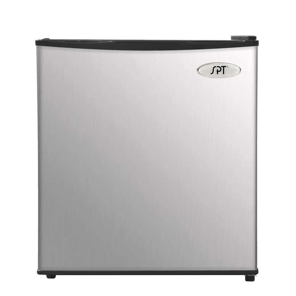 SPT 17 cu ft Mini Fridge in Stainless Steel with Freezer