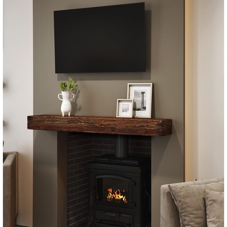 Fireplace Mantel Wall Shelf Beam