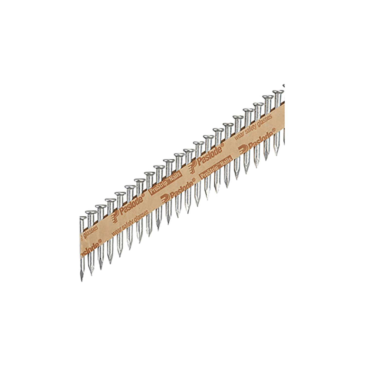 Paslode Positive Placement 1-1/2 in. Angled Strip Galvanized Metal Connector Nails 30 deg 3，000 pk