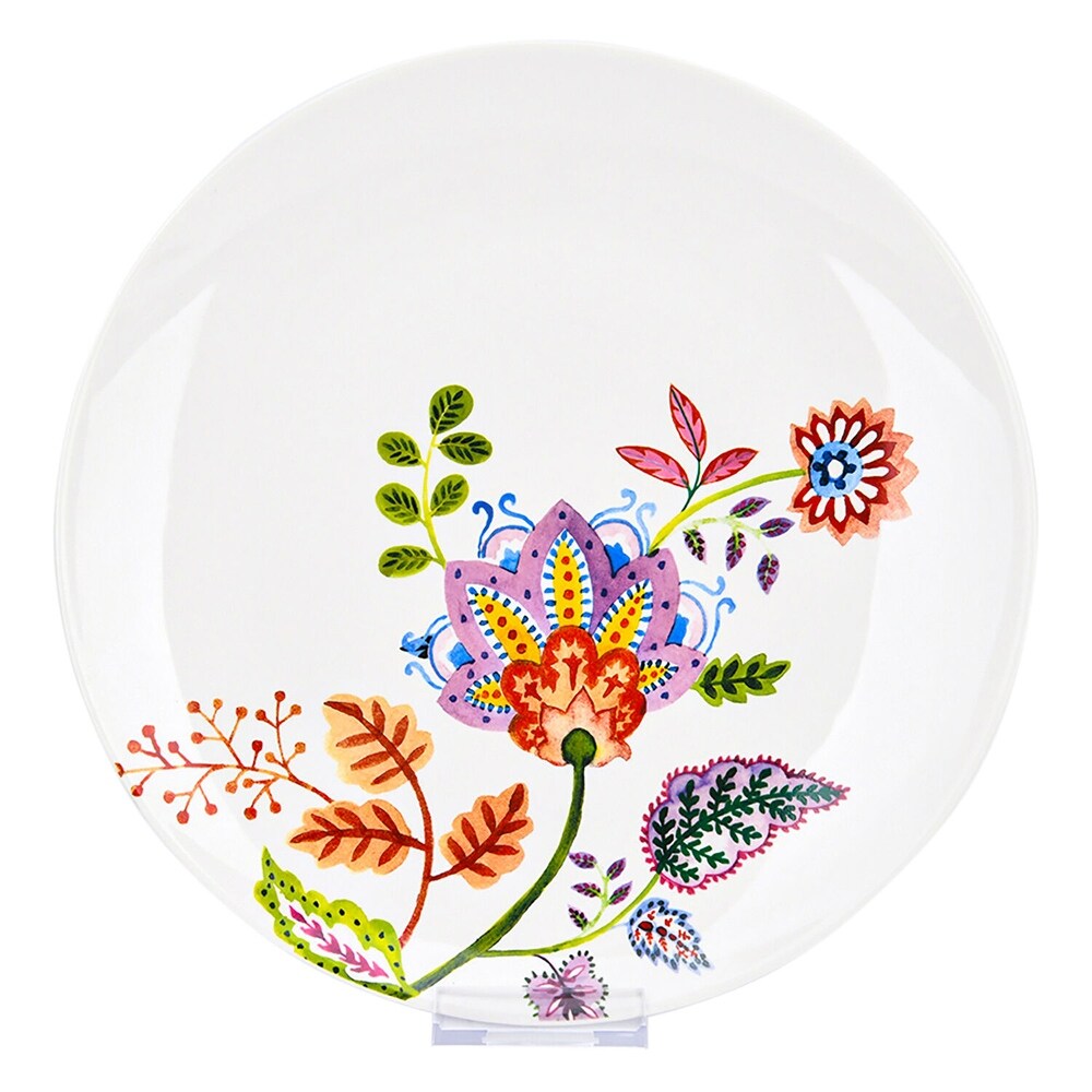 STP Goods Byzantium Flowers Bone China Dinnerware Set of 20 for 4