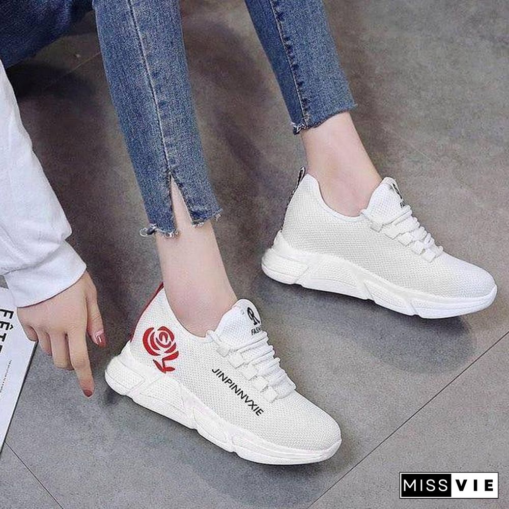 Spring Women Casual Shoes Breathable Mesh Platform Sneakers Women New Fashion Mesh Sneakers Shoes Woman Tenis Feminino