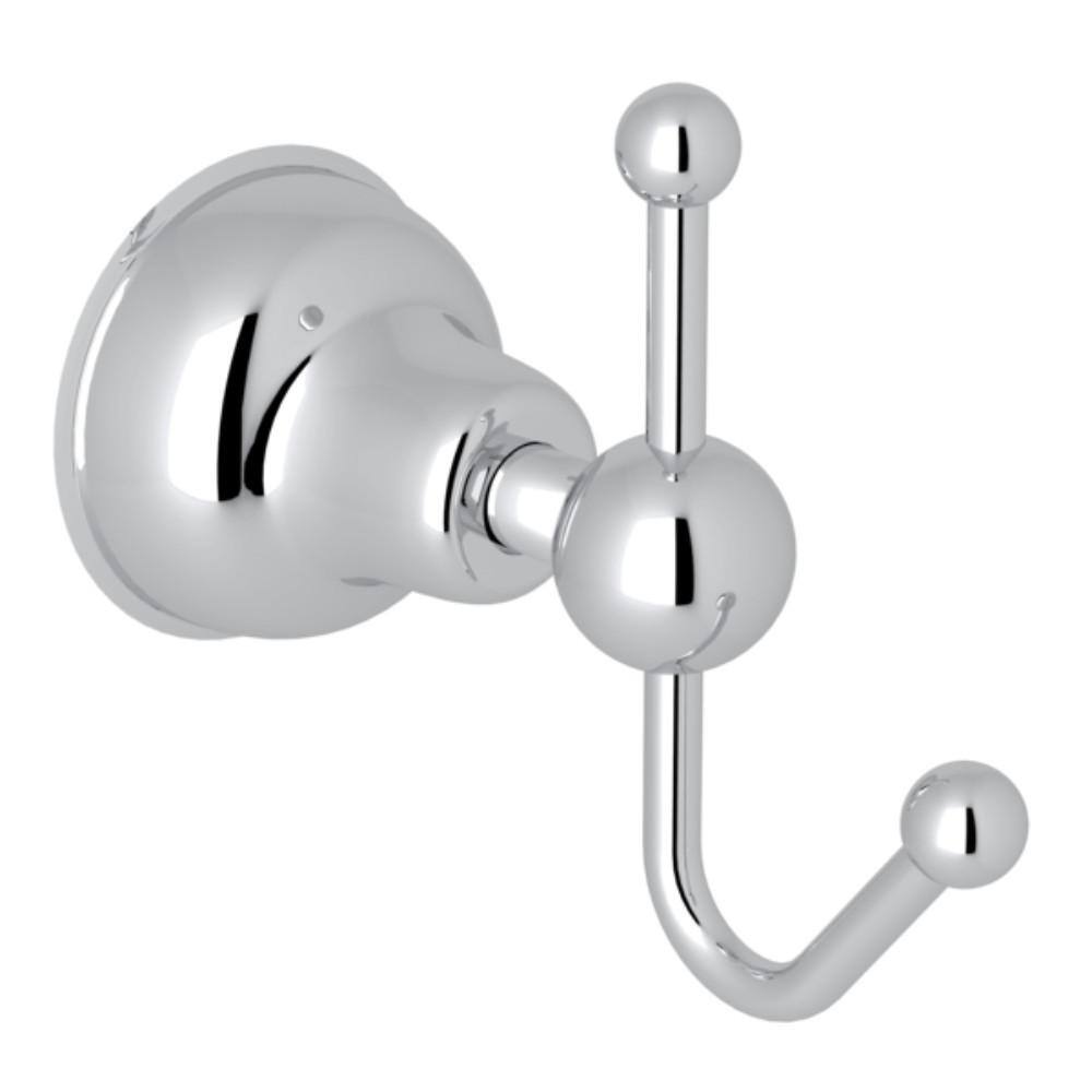 ROHL Verona and Arcana Single J-Hook Robe Hook in Polished Chrome CIS7APC