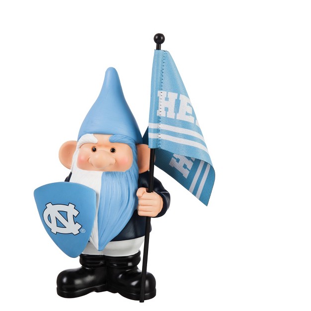 Evergreen University Of North Carolina Flag Holder Gnome