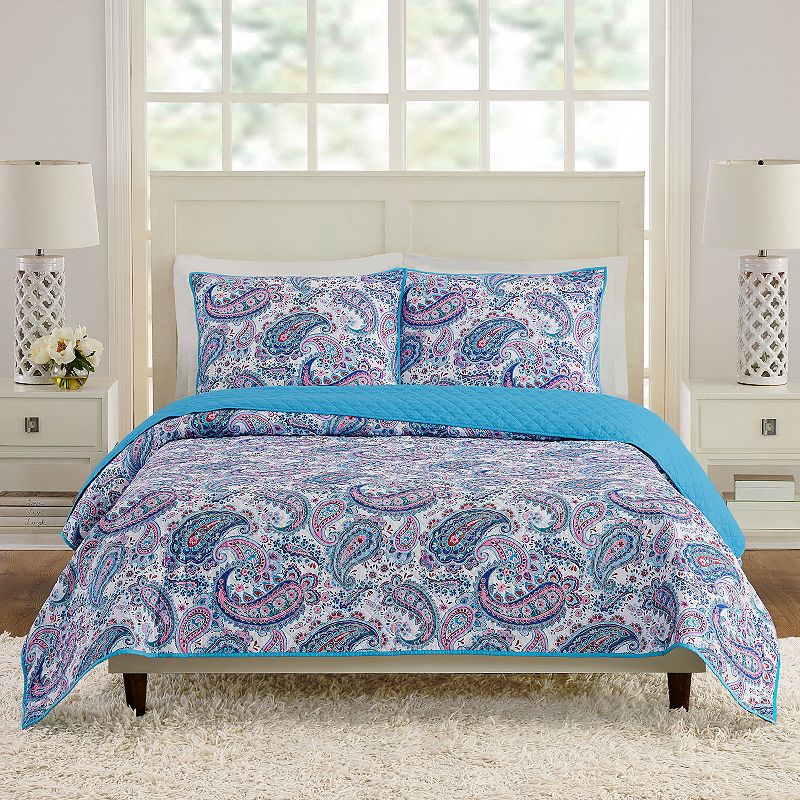 Vera Bradley Haymarket Paisley Quilt and Shams Set