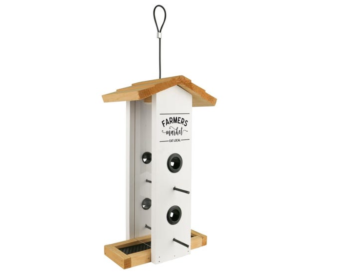 Natures Way Farmhouse Vertical Hopper Feeder - WWLF1-DECO