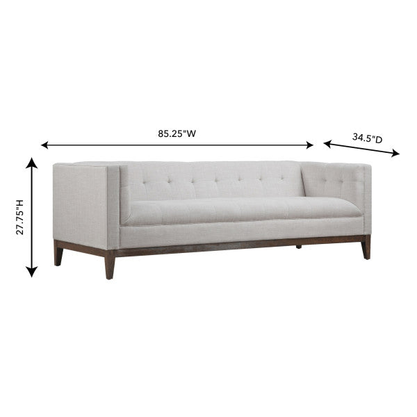 Gavin Linen Sofa