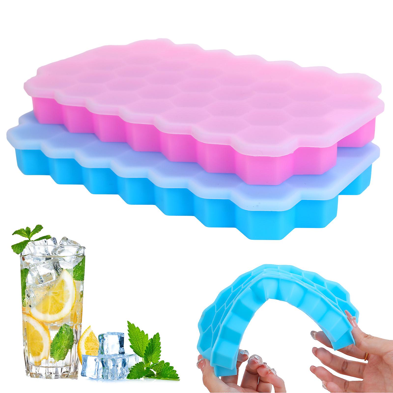 Ice Cube Maker  Reusable Ice Trays Silicone Mold  Food Grade Ice Maker