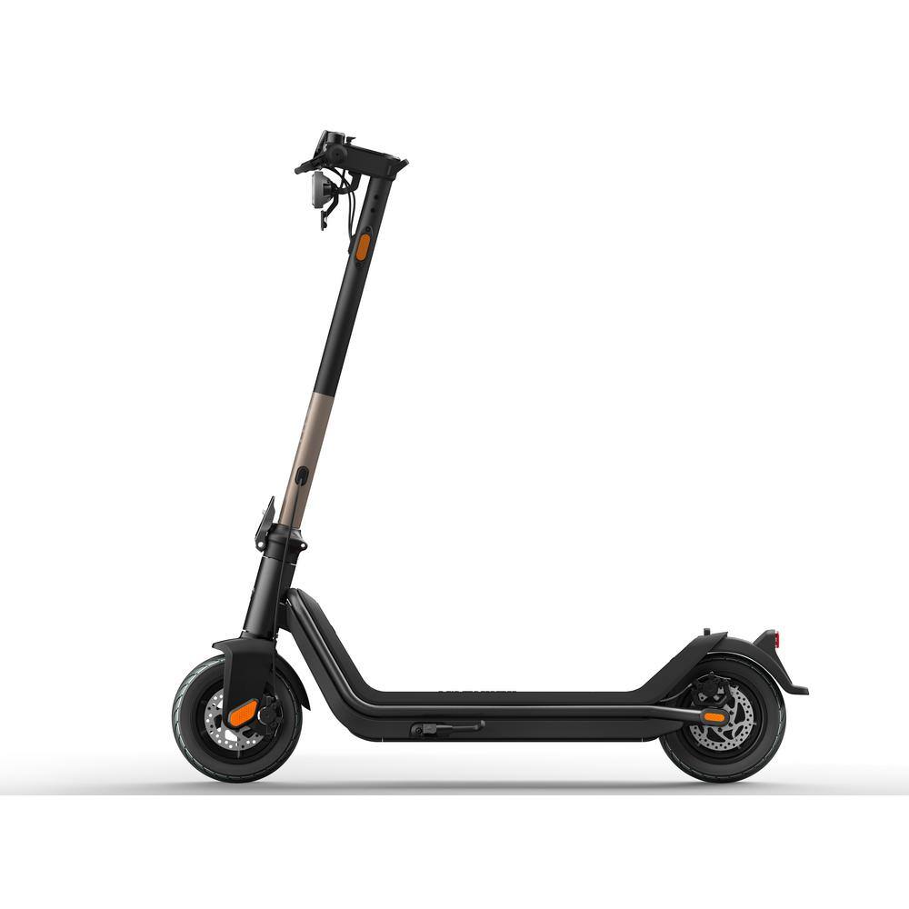 Niu KQi3 Pro 46 in. L x 7 in. W x 48 in. H Black Gold Foldable Adult Electric Scooter K3P31ER2A11