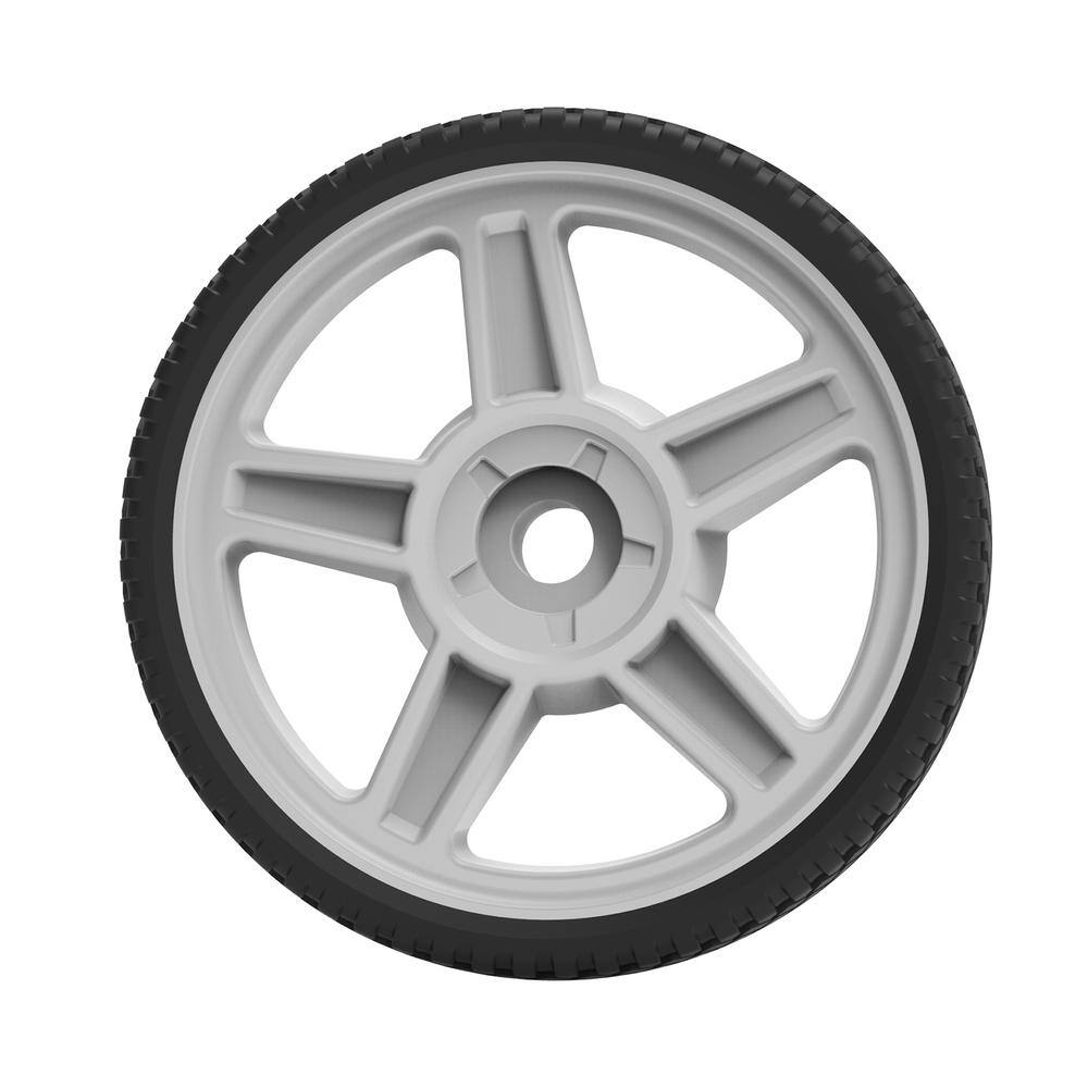 YARD FORCE 11 in. OEM Wheel for YF22-2N1 Gas Mower - Rear Wheel 1003023001