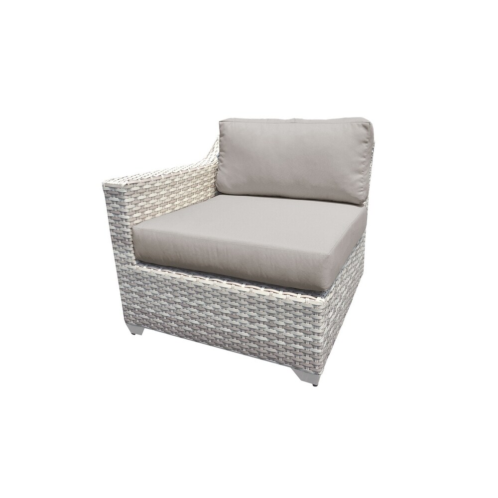 Fairmont 3 Piece Outdoor Wicker Patio Furniture Set