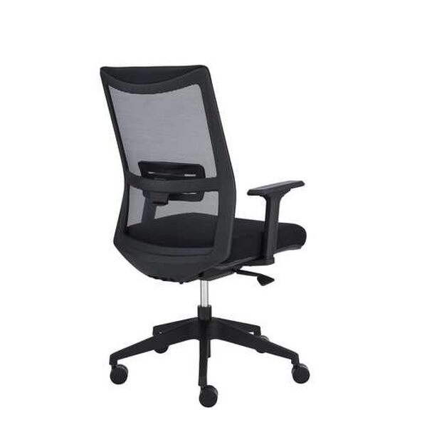 Lasse Black High Back Office Chair