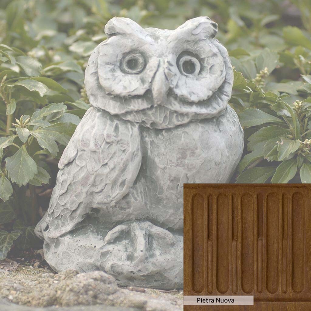 Campania International Merrie Little Owl Statue