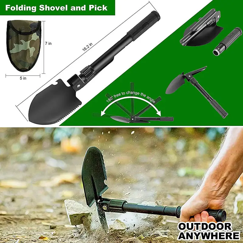 Supuer survival kit tools camping hiking bug out bag  outdoor emergency kit SOS tactical first aid kits