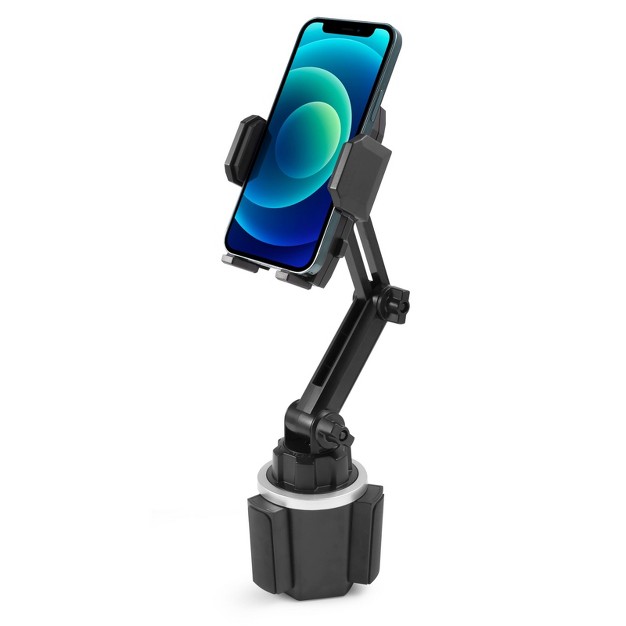 Insten Car Cup Cell Phone Holder Universal Mount With Adjustable Arm Compatible With Iphone 12 12 Pro Max mini se 2020 11  Galaxy Android