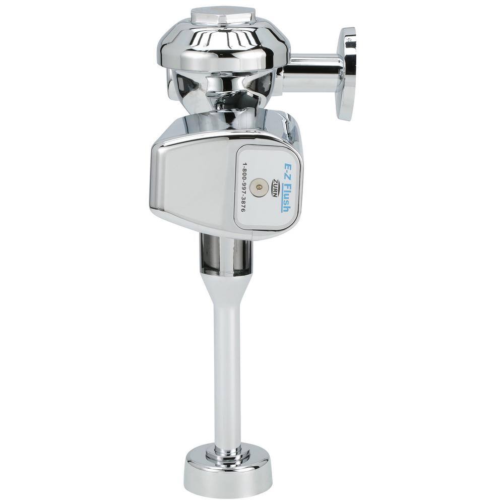 Zurn AquaFlush ZER Exposed Sensor Diaphragm Flush Valve with 1.5 GPF and Metal Cover in Chrome ZER6003PL-CPM