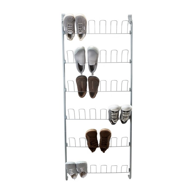 Organize It All Overdoor Wire Shoe Rack Basic Collection