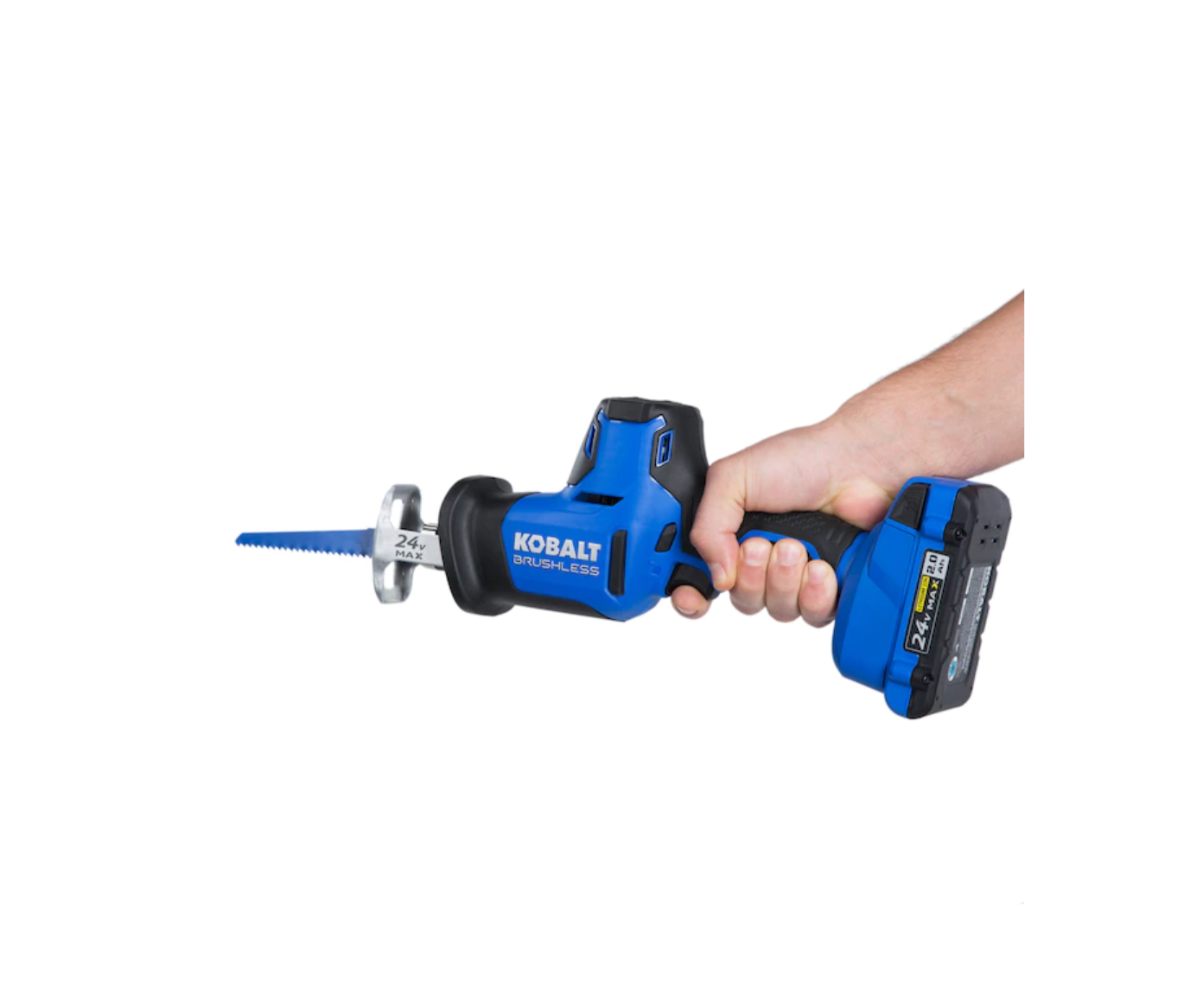 Kobalt KRS 124B-03 24-volt Max Variable Speed Brushless Cordless Reciprocating Saw (Tool Only)