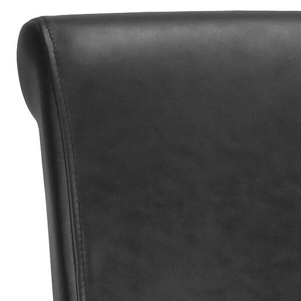 Safavieh Seth Black Faux Leather 23-inch Counter Stool - 18.7