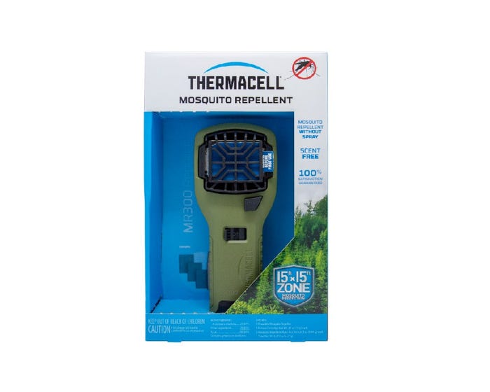 Thermacell MR300 Portable Mosquito Repeller， Olive - MR300G