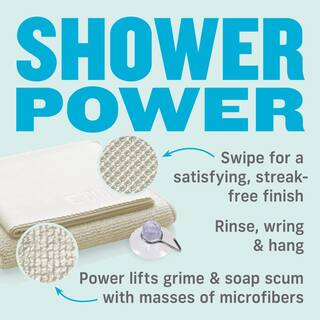 E-Cloth Microfiber Shower Cleaning Kit 2 Cloth Set 10612M