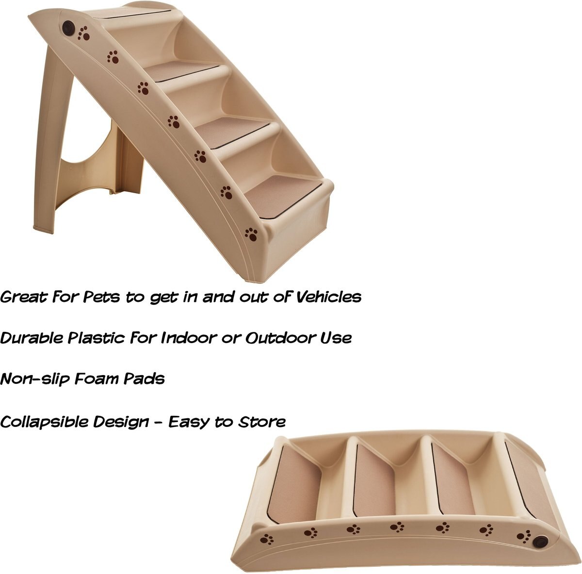 Pet Adobe Folding Dog and Cat Steps