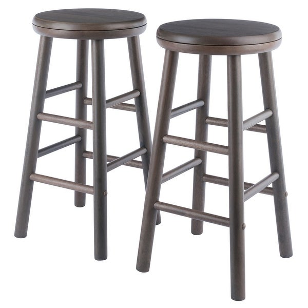 Shelby 2-Pc Swivel Seat Counter Stool Set - 12.99 x 12.99 x 25.31 inches