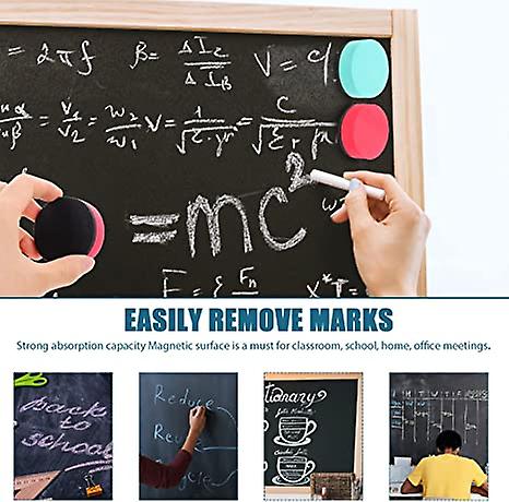 60pcs Wipes Cleaner Magnetic Blackboard Multipurpose Accessories Cleaning Erase Marker White Chalkboard Erasers Eraser Office Small Convenient Whitebo