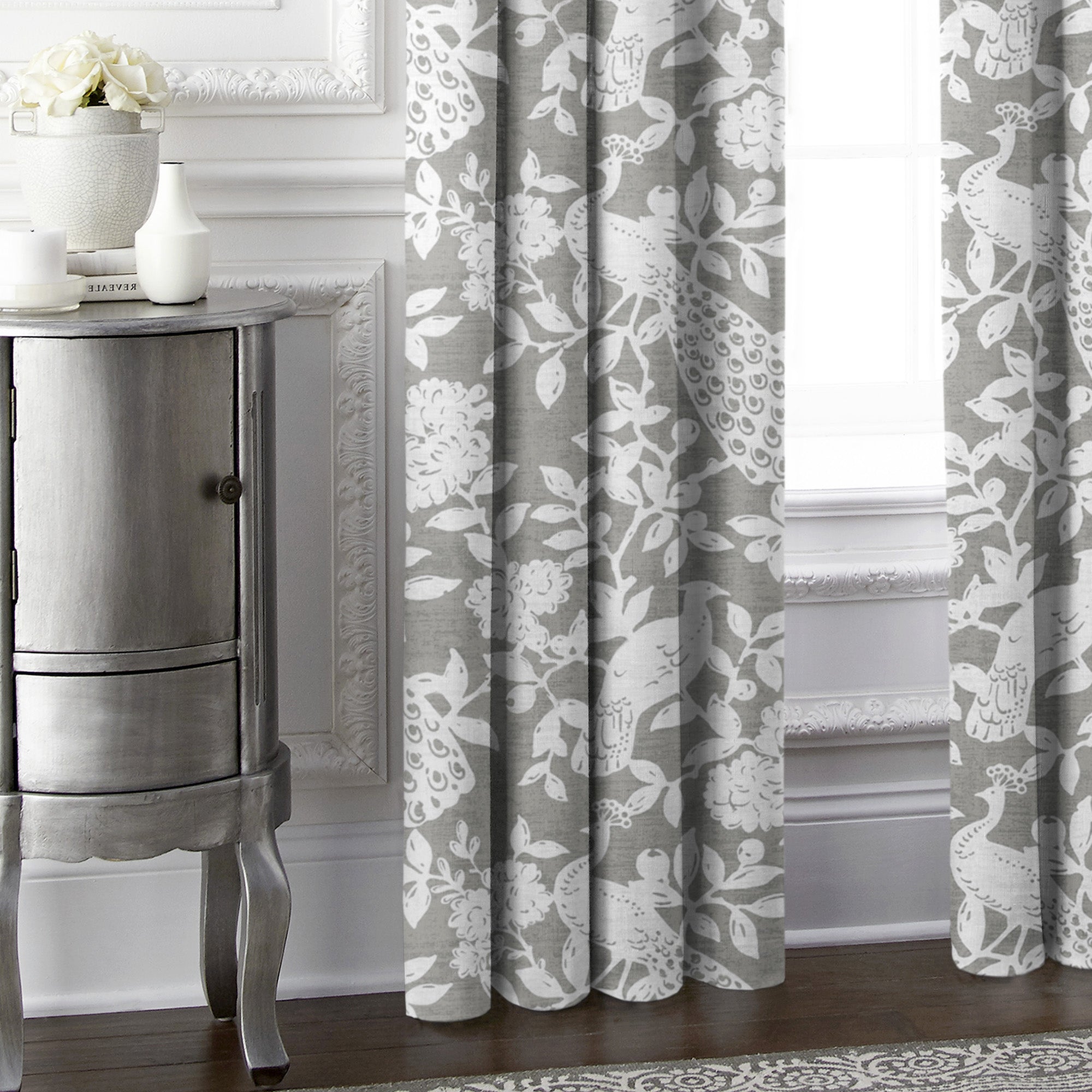 Lark Taupe Drapery