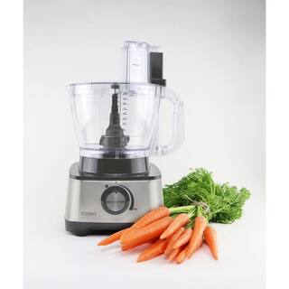 CASO 13-Cup Black and Stainless Food Processor 13621