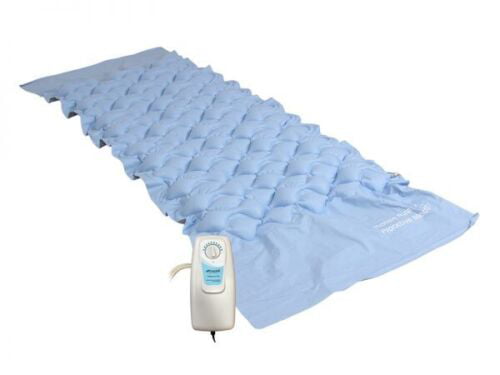 Deluxe Adjustable Alternating Pressure Mattress Overlay - Includes Pump and Pad