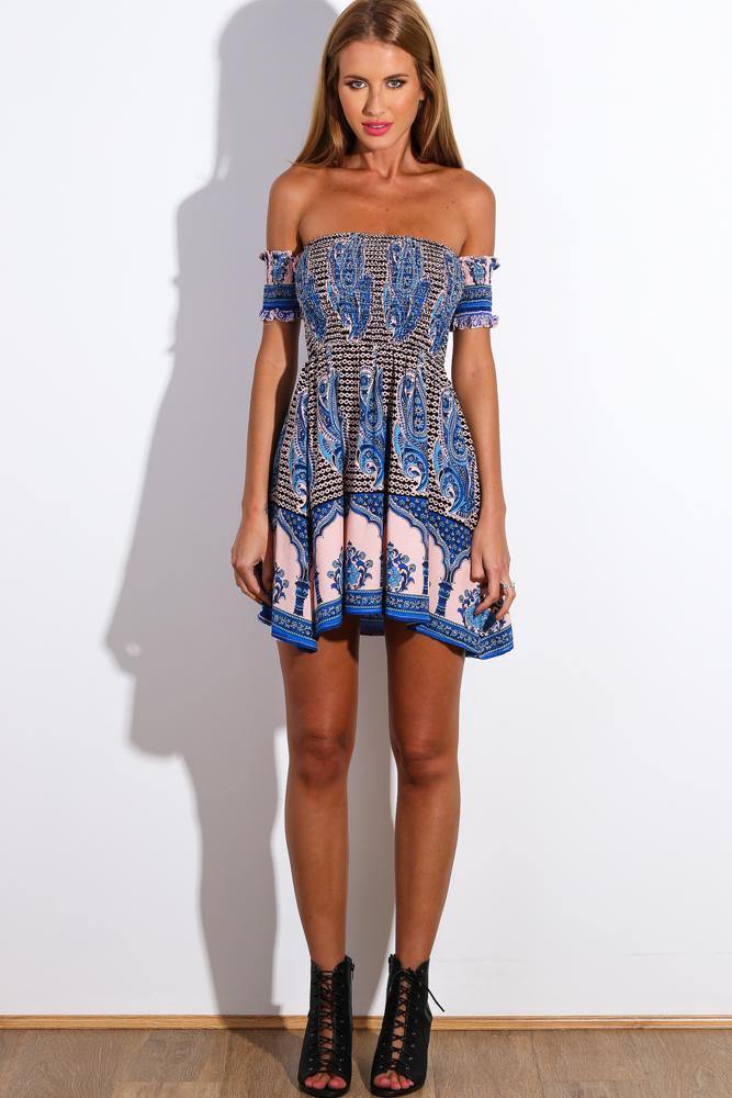 Happiness Pursuit Dress Blue