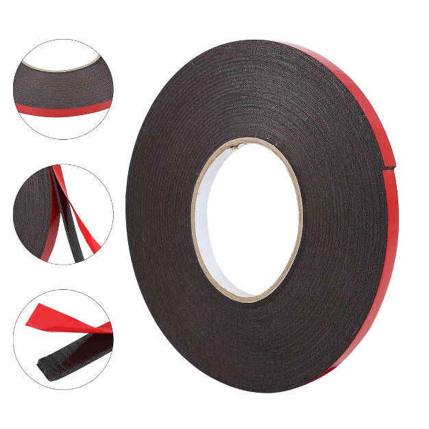 Unique Bargains Foam Double Sided Tape For Car Door Window