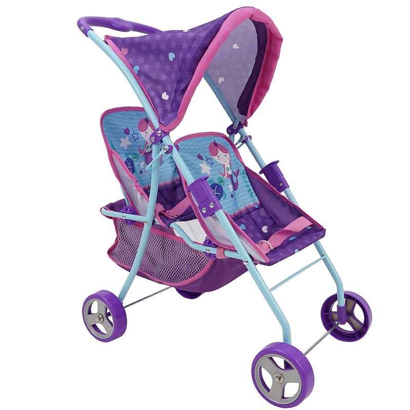 509 Crew Mermaid Twin Doll Stroller