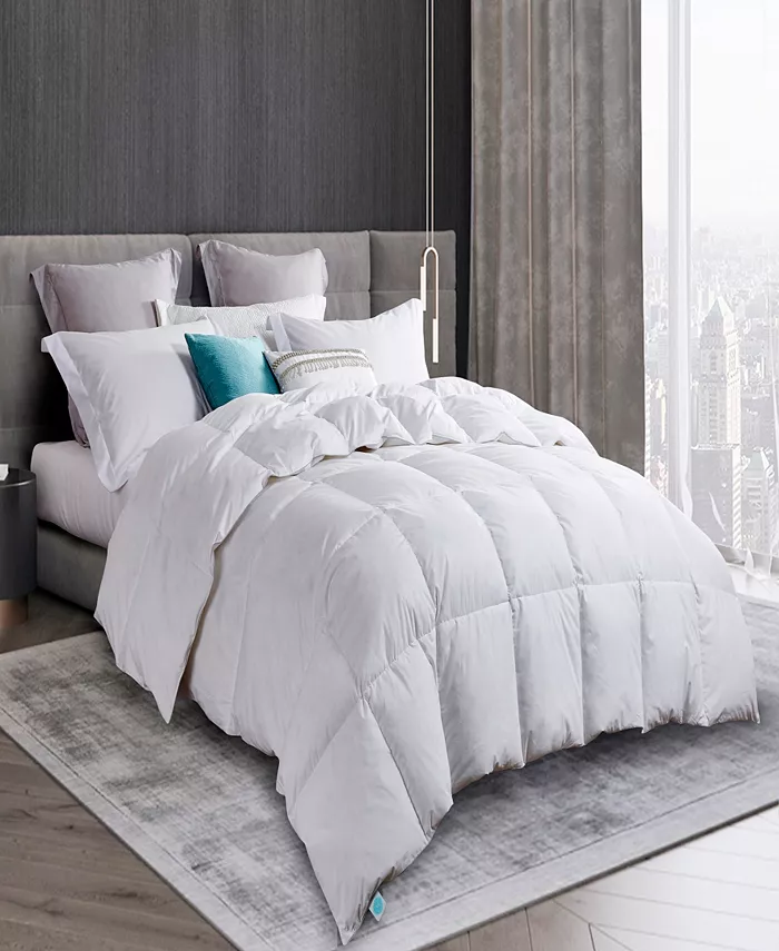 Martha Stewart Collection Martha Stewart 50% 50% White Goose Feather and Down Comforter， Twin，